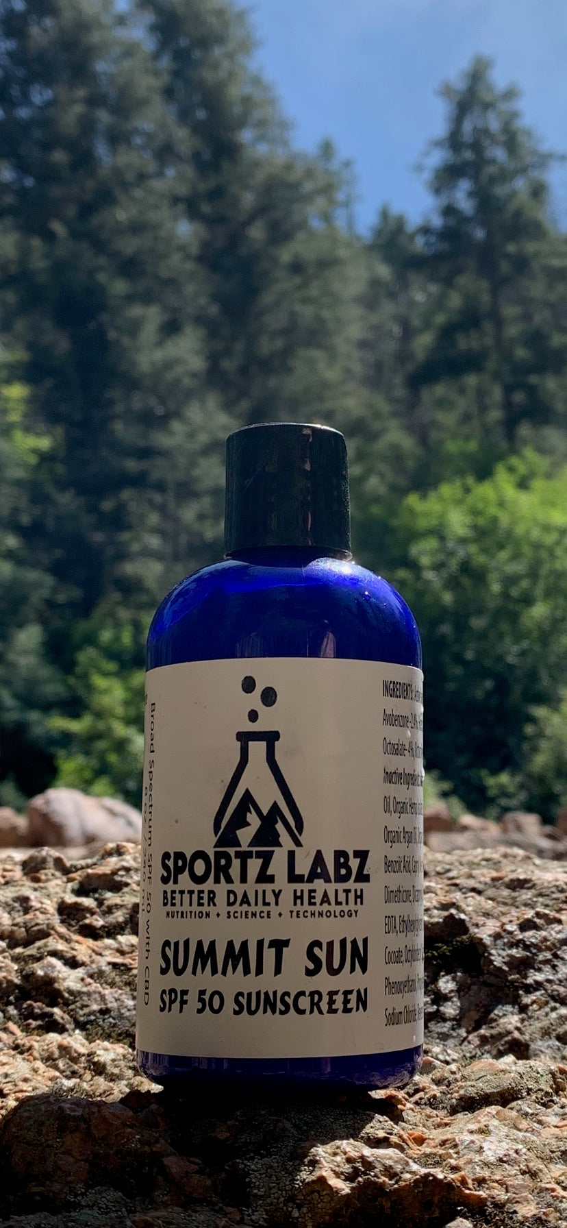 Summit Sunscreen SPF50 1000mg 1:1 CBD/CBG