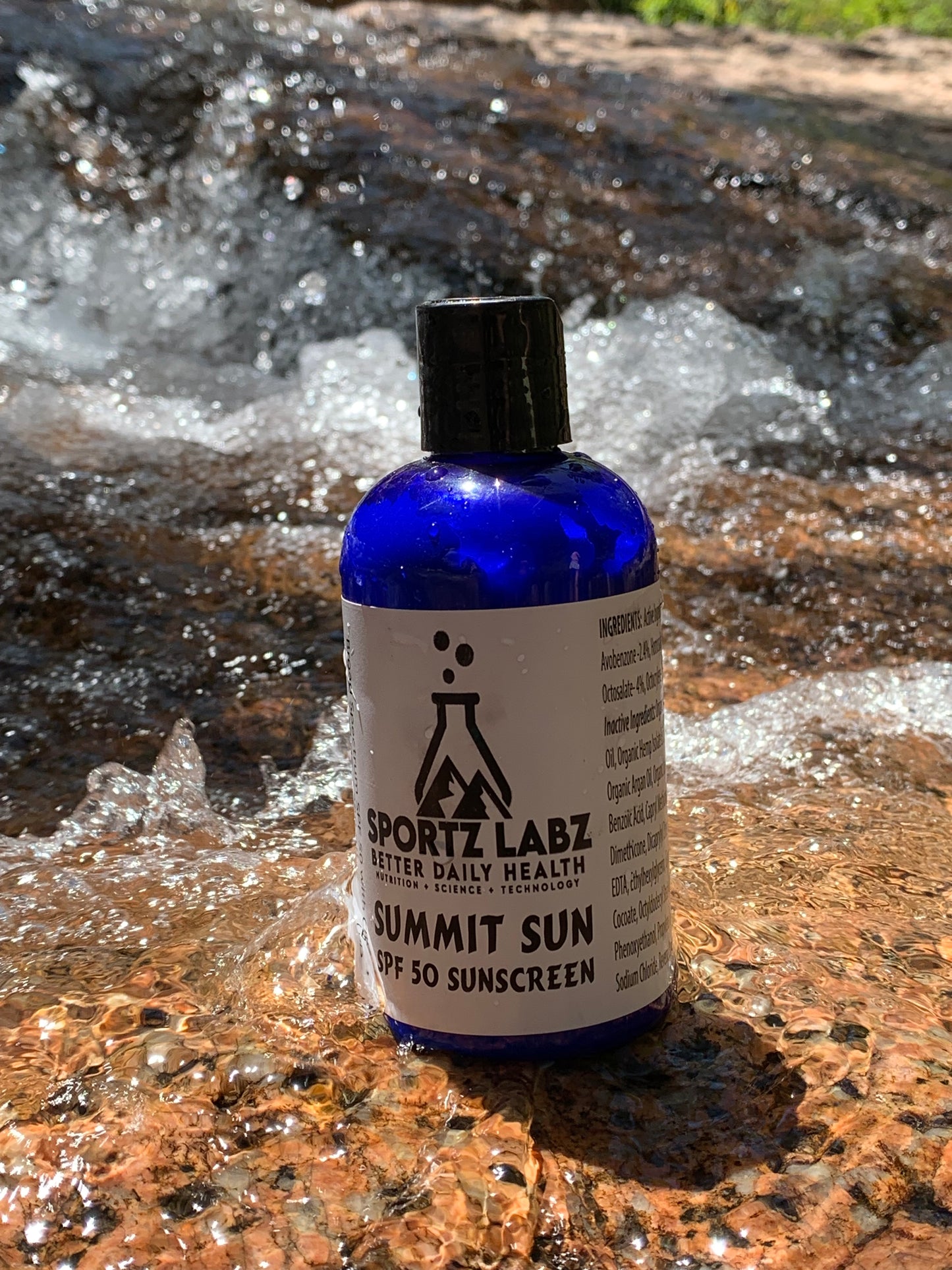 Summit Sunscreen SPF50 1000mg 1:1 CBD/CBG
