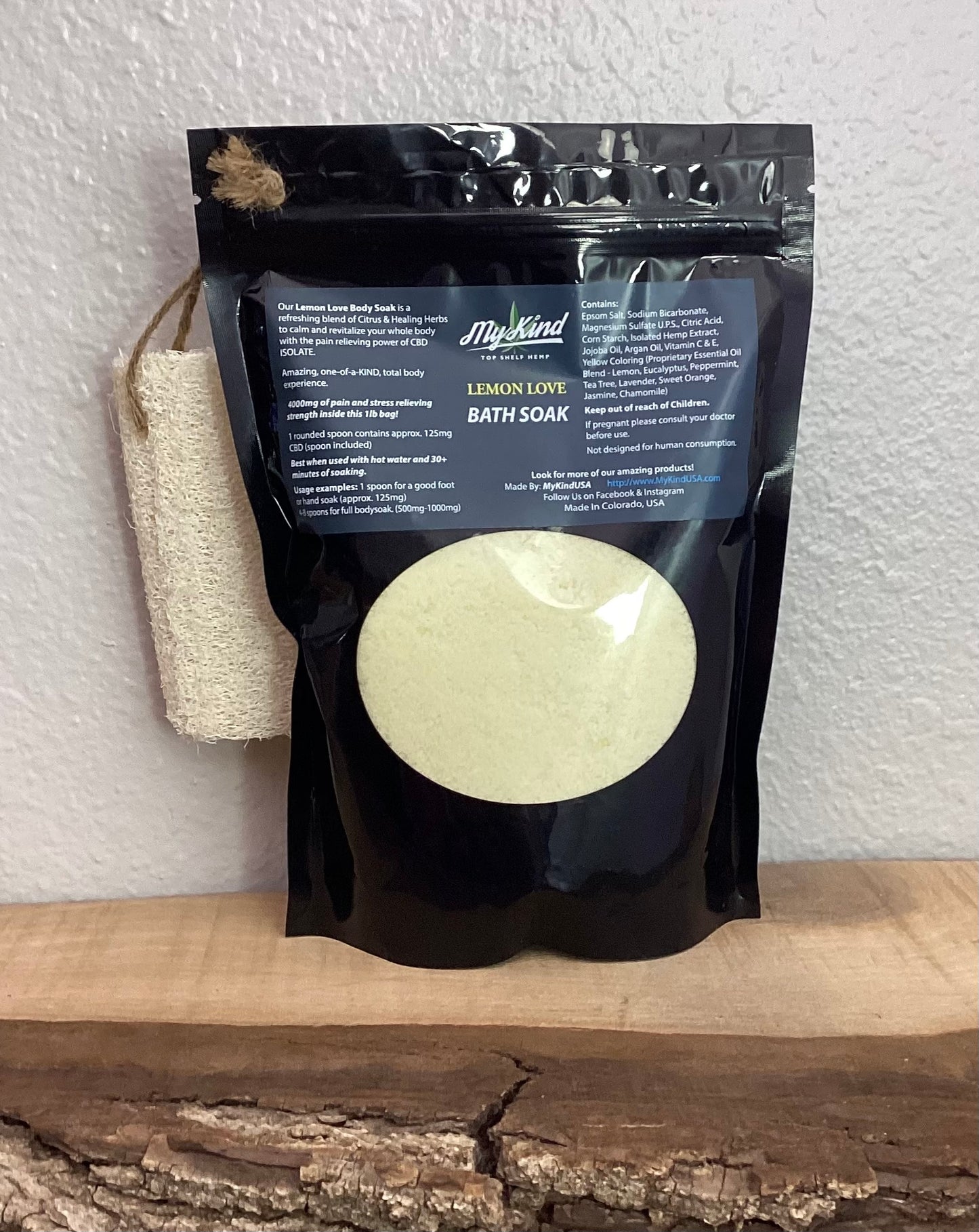 MyKind Bath Soaks - 4000mg CBD 1lb. Bag