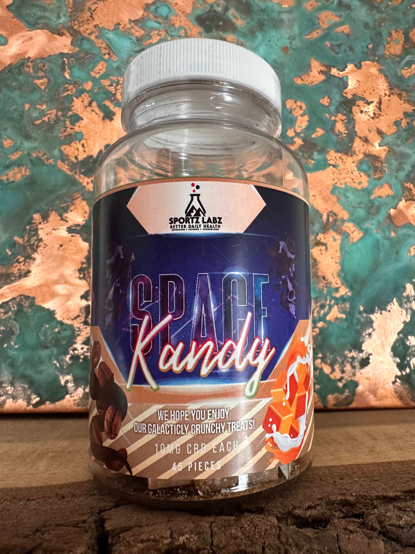 Space Kandy Caramel Latte 10mg CBD each