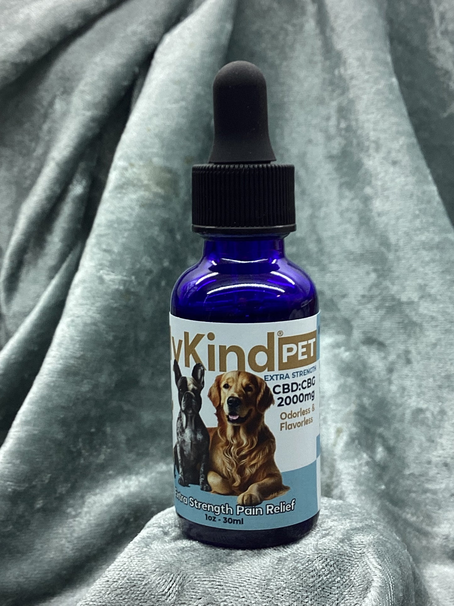 MyKind Canine Tincture 1:1 CBD/CBG 2000mg Maximum Strength