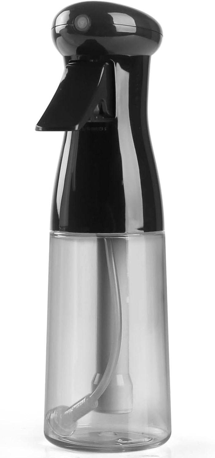 Spray Bottle For Hydrosols, Continuous Mister Empty Spray Bottle, Ultra Fine Mist Water Sprayer for Hairstyling, Cleaning, Plants, Pets, Barbers, Salons, Essential Oil Scents - Single- 6.8 OZ